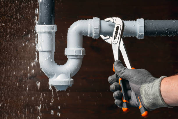 Professional Sewer Line Repair technician working in Chester, MD